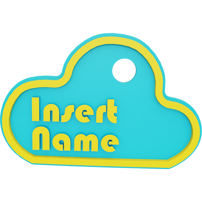 Cloud Name Tag