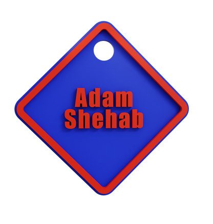 Square Name Tag