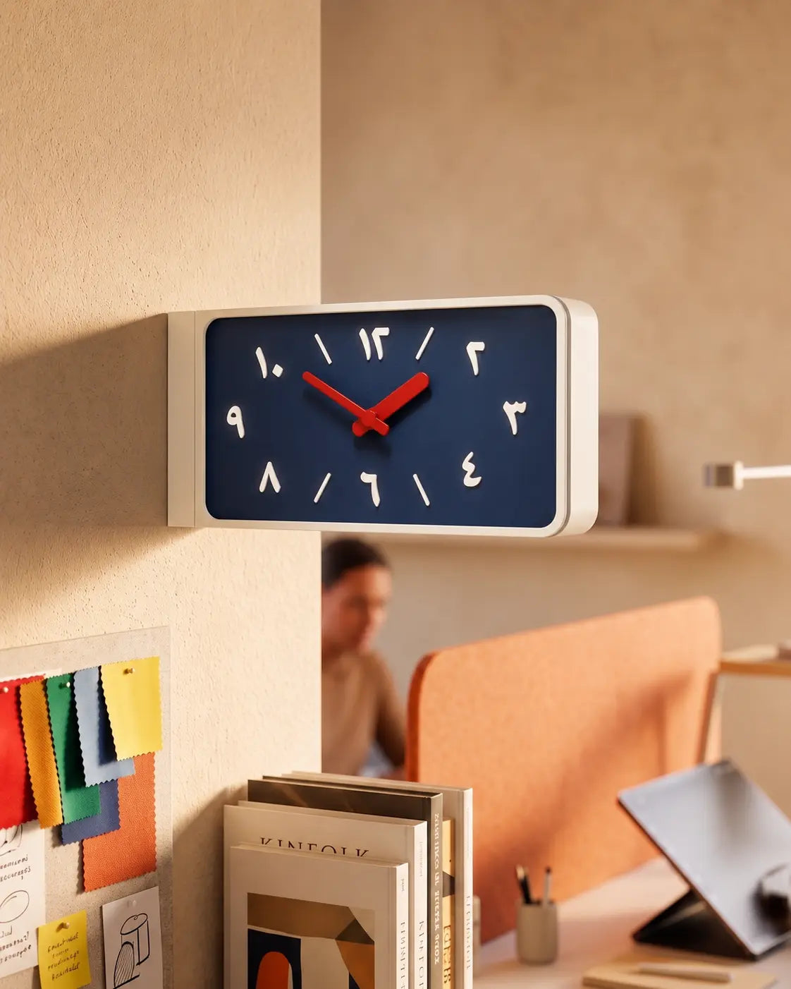 Retro Street Clock