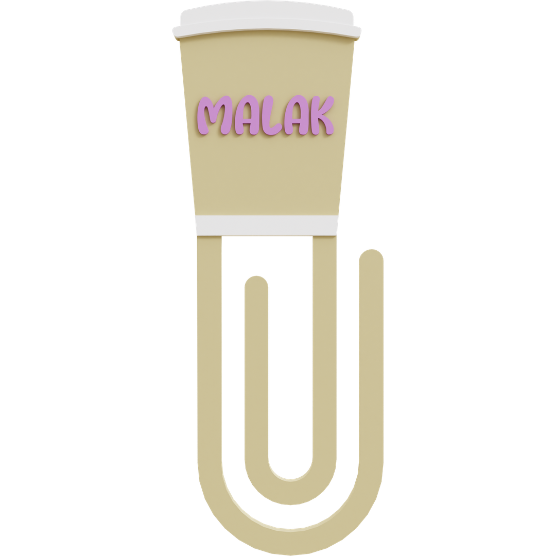 Coffee Cup Paper Clip