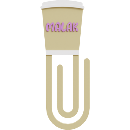 Coffee Cup Paper Clip