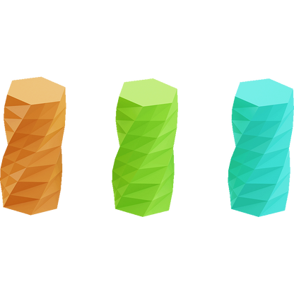 Twisted 6-sided Vase Basic