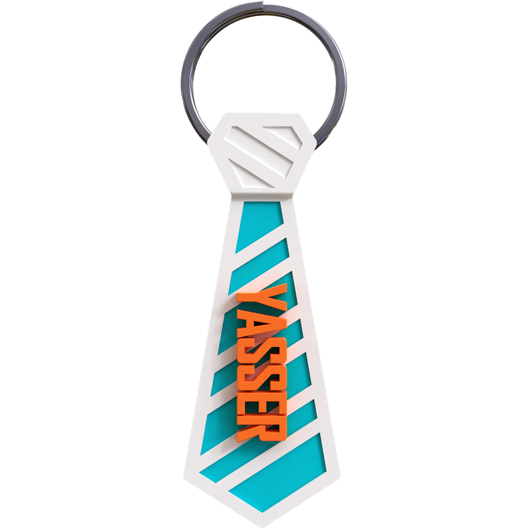 Tie Keychain