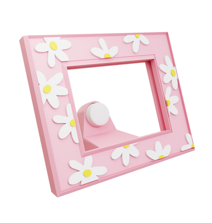 Flowery Border Frame