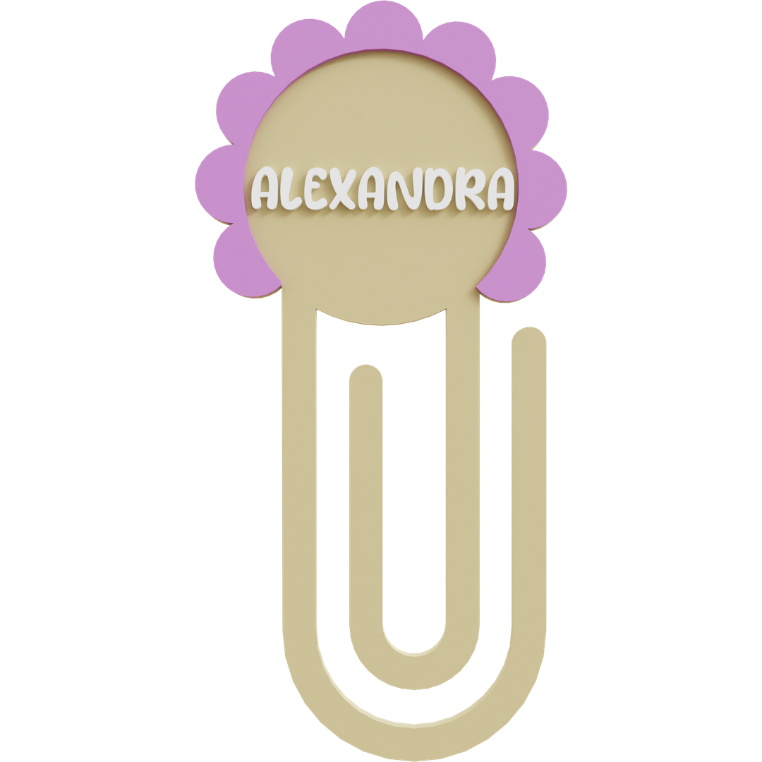 Flower Paper Clip