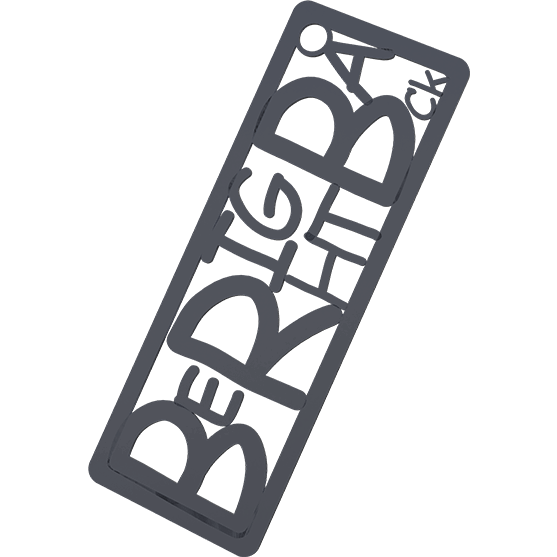 Be Right Back Bookmark