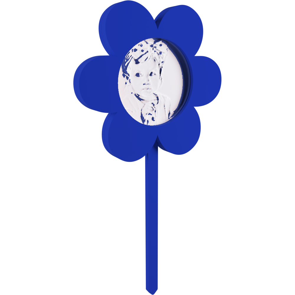Delicate Flower Cake Topper