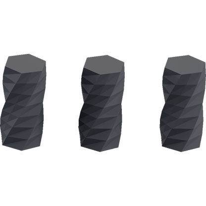 Twisted 6-sided Vase Basic