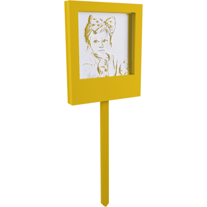 Polaroid Cake Topper