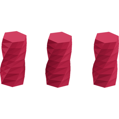 Twisted 6-sided Vase Basic