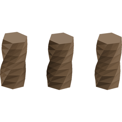 Twisted 6-sided Vase Basic