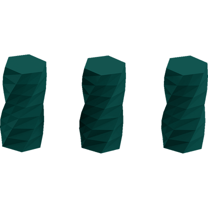 Twisted 6-sided Vase Basic