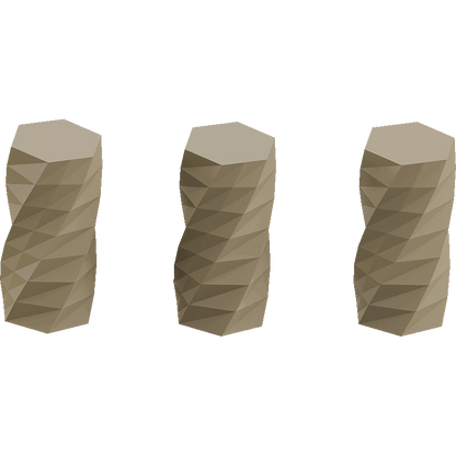 Twisted 6-sided Vase Basic
