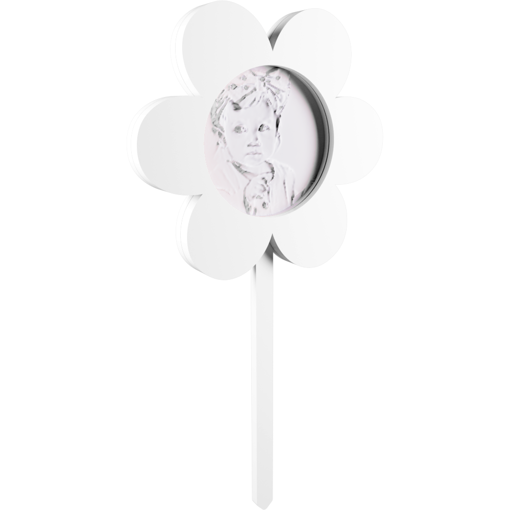 Delicate Flower Cake Topper
