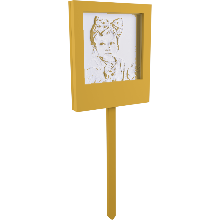 Polaroid Cake Topper