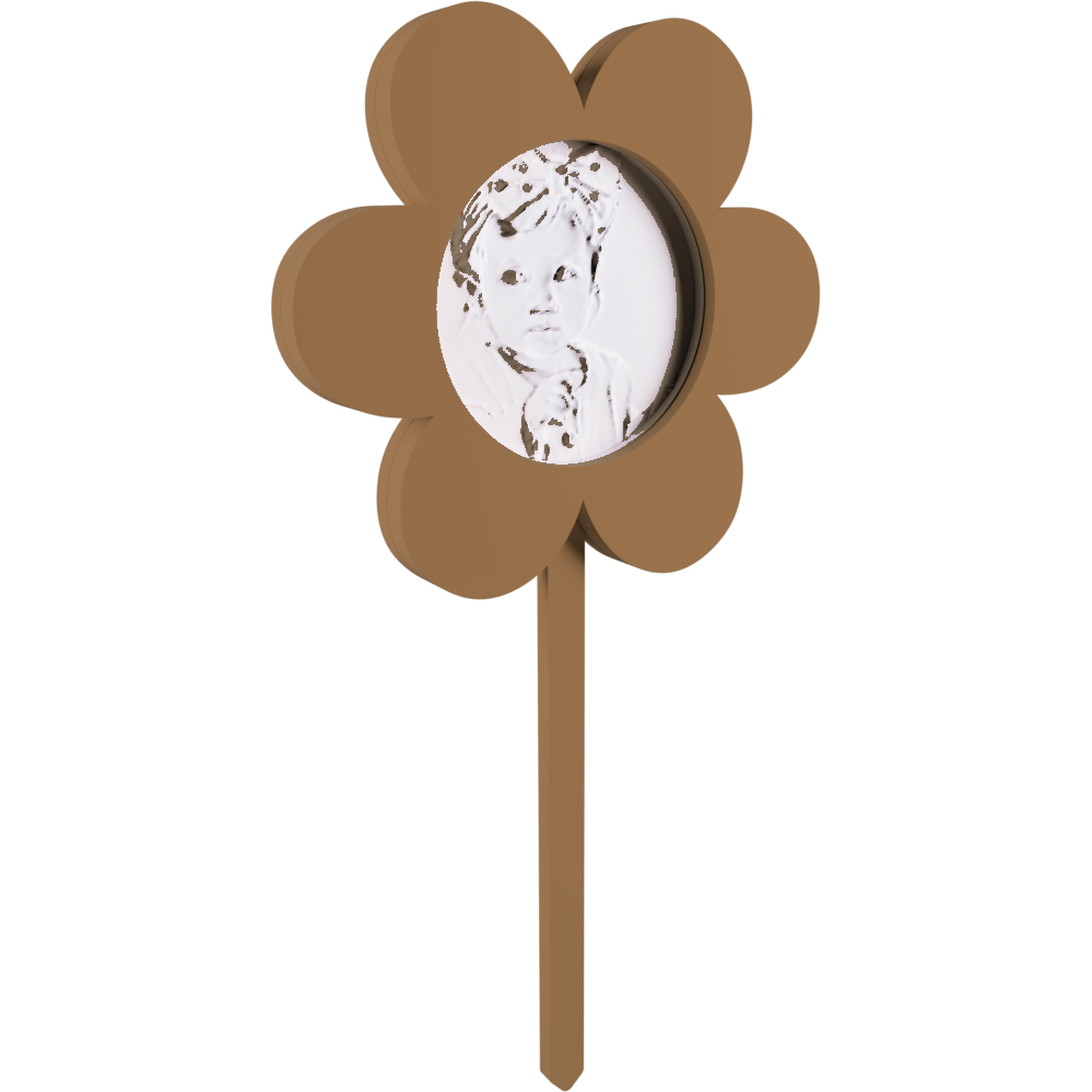 Delicate Flower Cake Topper