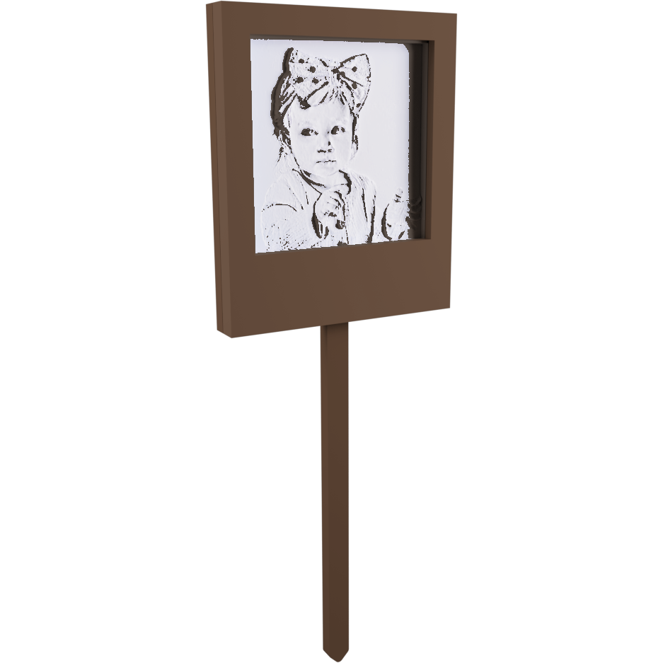 Polaroid Cake Topper