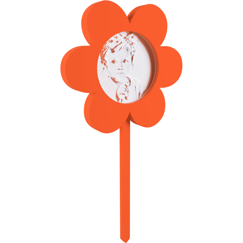 Delicate Flower Cake Topper