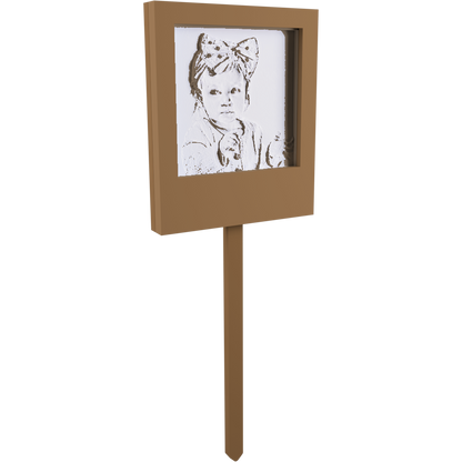 Polaroid Cake Topper