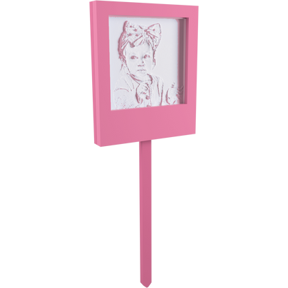 Polaroid Cake Topper