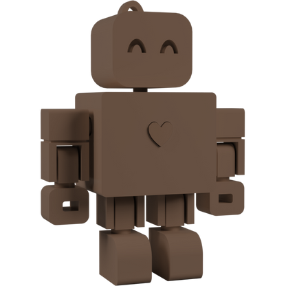 I <3 WandDo Robot Keychain