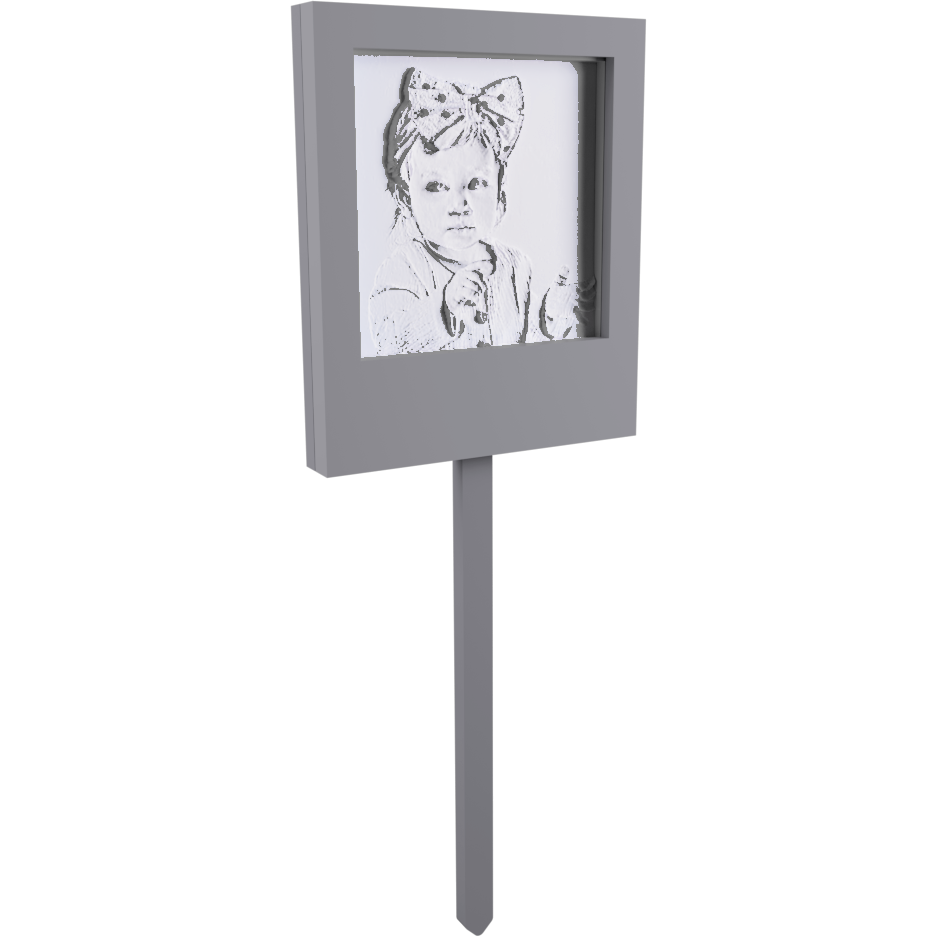 Polaroid Cake Topper