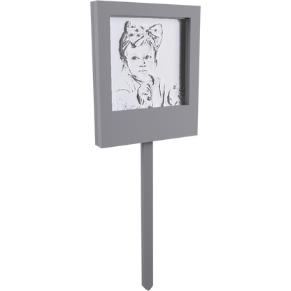 Polaroid Cake Topper