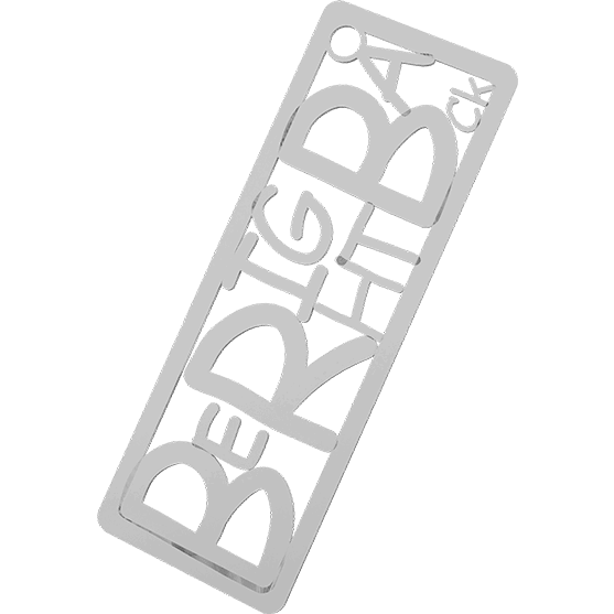 Be Right Back Bookmark