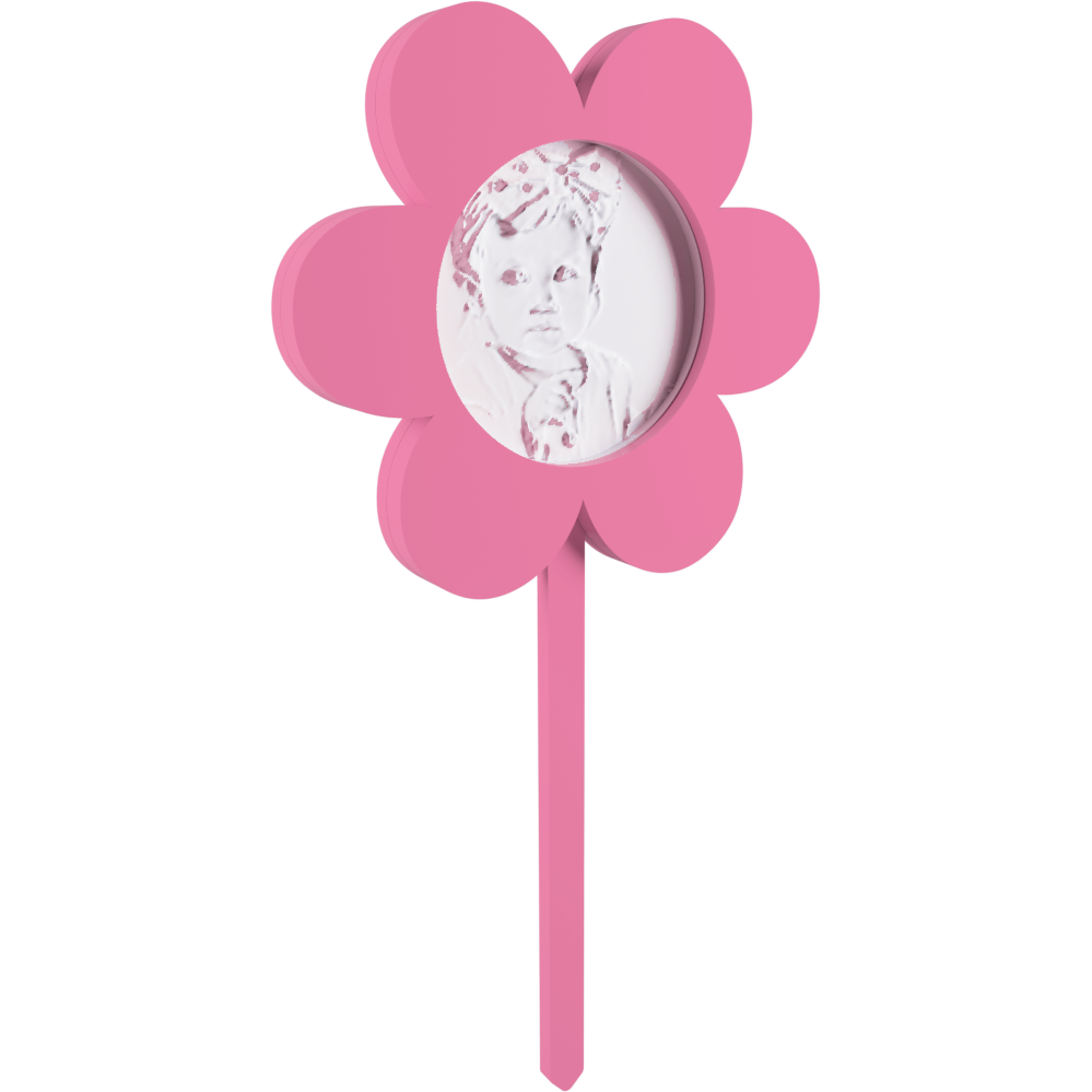Delicate Flower Cake Topper