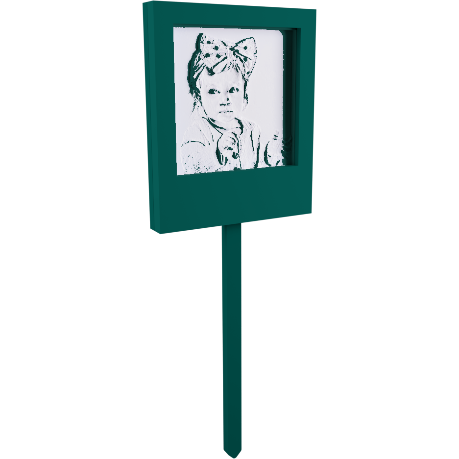 Polaroid Cake Topper