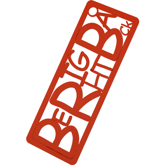 Be Right Back Bookmark