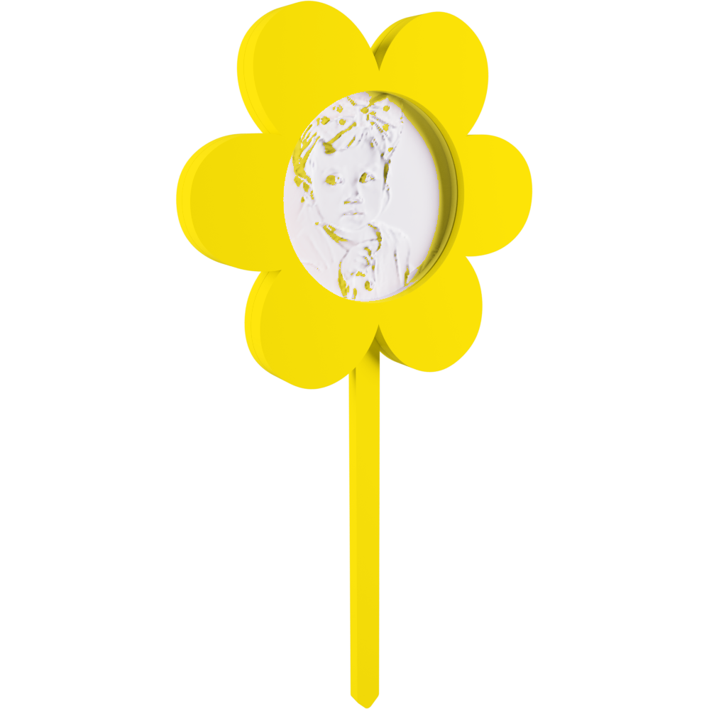 Delicate Flower Cake Topper