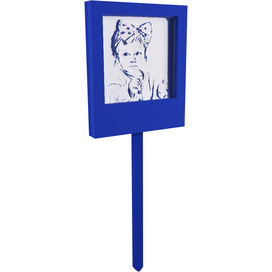 Polaroid Cake Topper