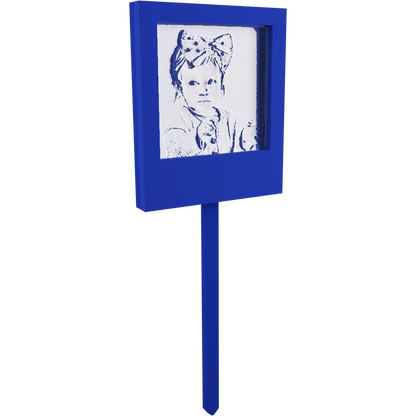 Polaroid Cake Topper
