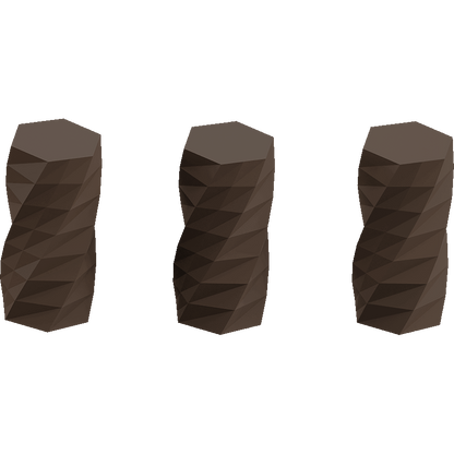 Twisted 6-sided Vase Basic