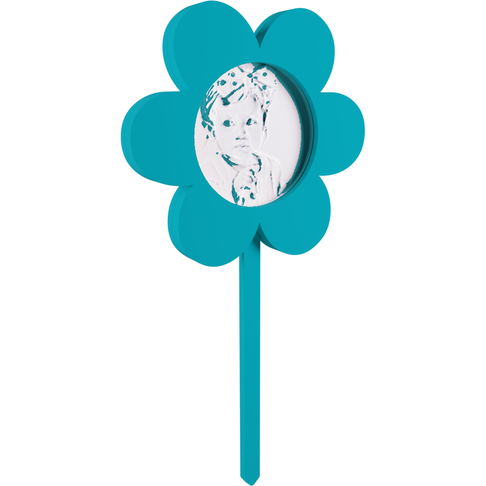 Delicate Flower Cake Topper