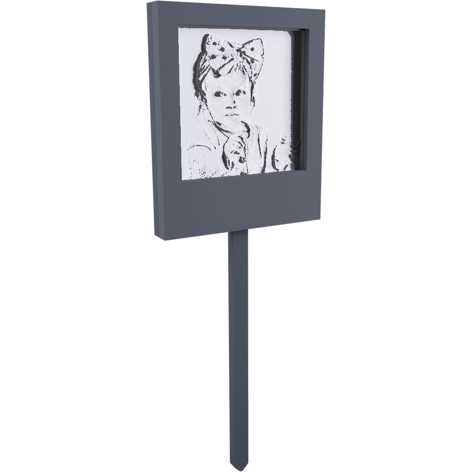 Polaroid Cake Topper