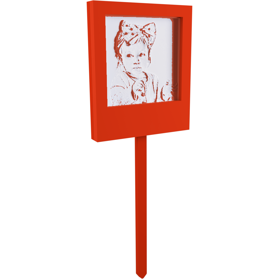 Polaroid Cake Topper