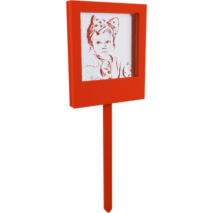 Polaroid Cake Topper