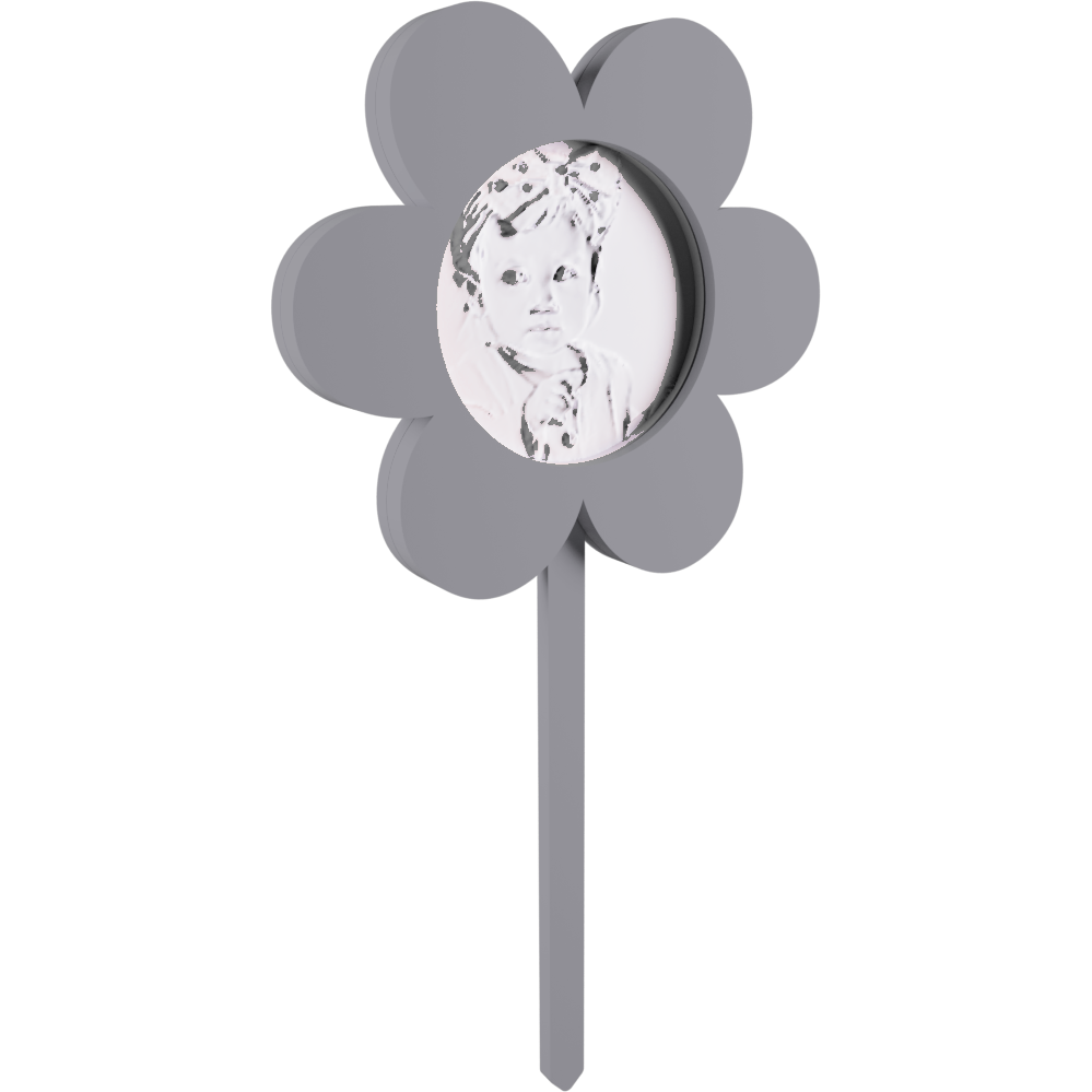 Delicate Flower Cake Topper