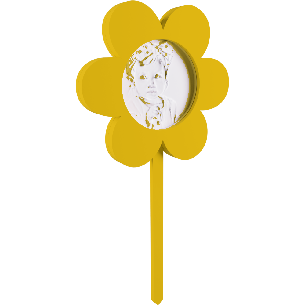 Delicate Flower Cake Topper