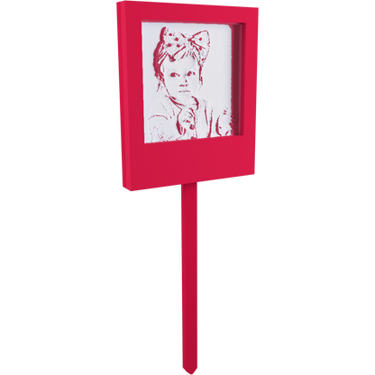 Polaroid Cake Topper