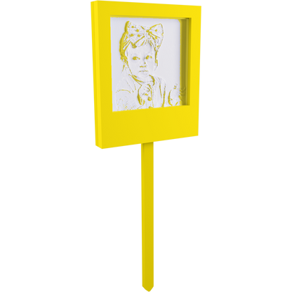 Polaroid Cake Topper