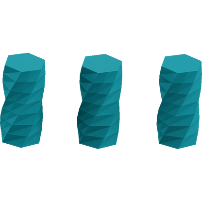 Twisted 6-sided Vase Basic