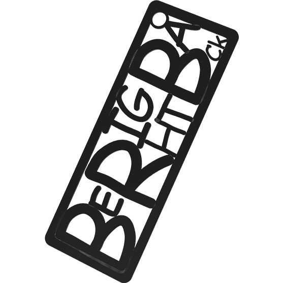 Be Right Back Bookmark