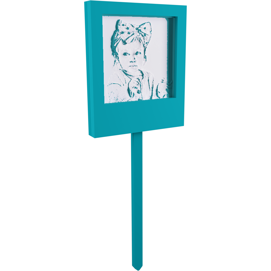 Polaroid Cake Topper