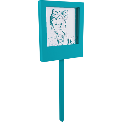 Polaroid Cake Topper