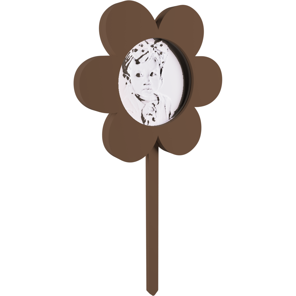 Delicate Flower Cake Topper