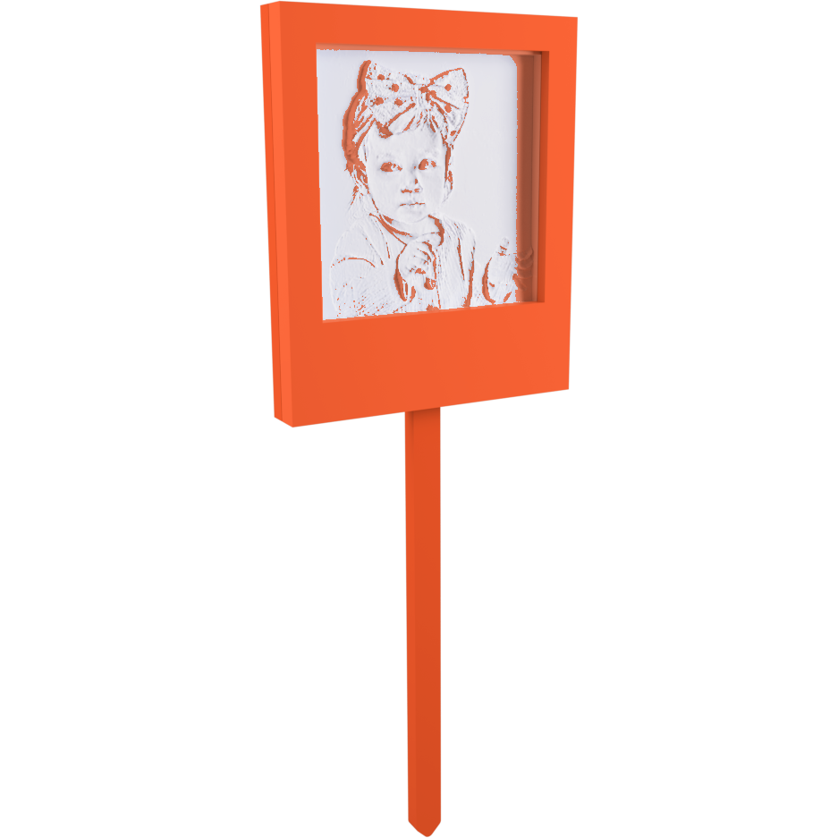 Polaroid Cake Topper