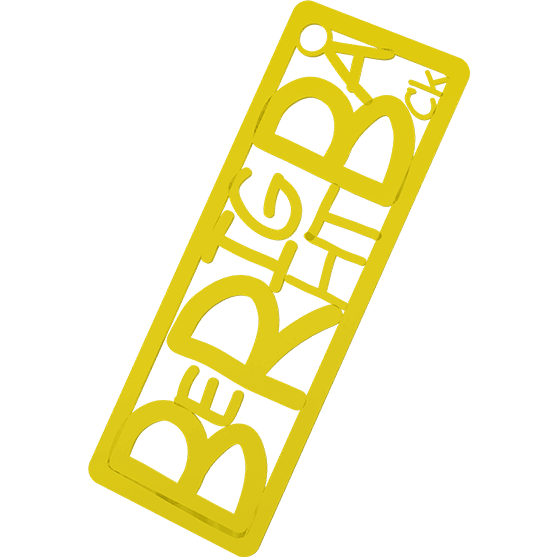 Be Right Back Bookmark